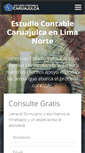 Mobile Screenshot of estudiocontablecaruajulca.com